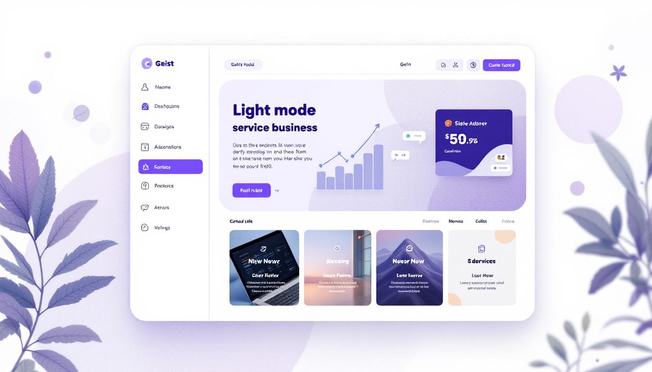 WebForger dashboard